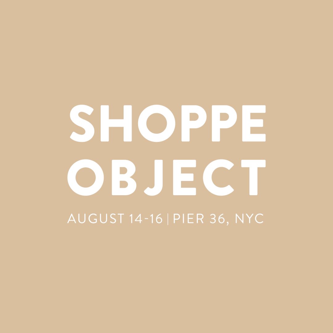 shaquda_brush's tweet photo. We are thrilled to announce that SHAQUDA is coming back to Shoppe Object NYC | Pier36 | from on Aug. 14th to 16th. #shoppeobject #NYC 🗽#shaquda #exhibition https://t.co/Qn7TcFbvle