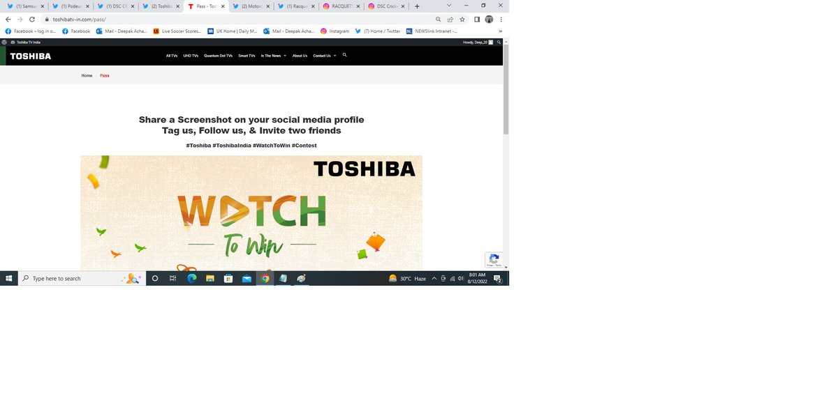 Acharyaempire's tweet image. #Toshiba #ToshibaIndia #WatchToWin #Contest #ContestAlert #IndependenceDayContest  @ToshibaTV_India