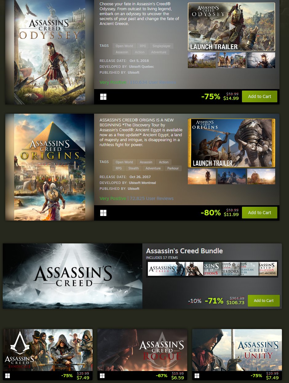 Wario64 on X: Ubisoft is back on Steam. Assassin's Creed Valhalla just listed as coming soon / X