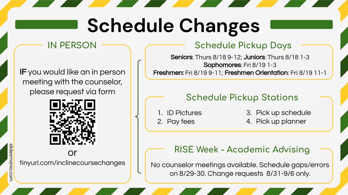 Important information