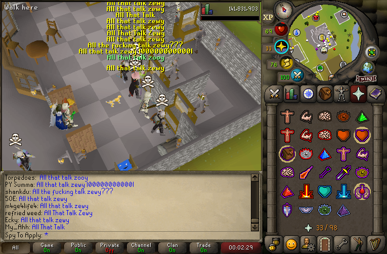 PurgatoryRs's tweet photo. Since @Syndicate_Klan have been avoiding us in the wild since they opened, we decided to pay them a visit while they were fighting our good friends DR. No more avoidering. Drove by @BeyondControlRS in singles &amp; sniped a cheaky 4 for 4. Thanks victims https://t.co/zCTdsKV6Is