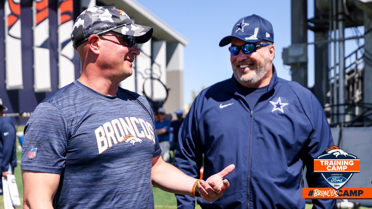 Broncos's tweet photo. #BroncosCountry 🤝 #CowboysNation https://t.co/b7ZUQ5Jmkq