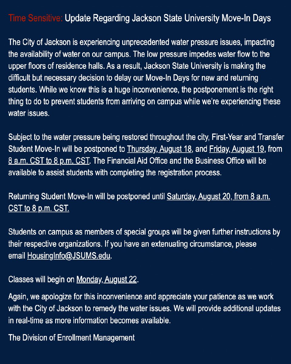 Jackson State U. tweet media
