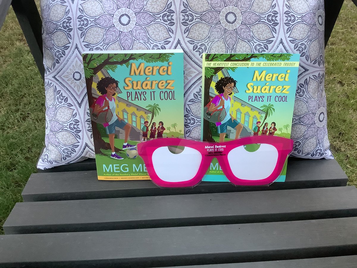 Author_Cisneros's tweet photo. I’m so grateful to @Meg_Medina for sending me the final book to her nationally celebrated Merci series. I simply can’t wait to see how this wonderful story concludes. #MerciSuarez #latinx https://t.co/DpQglBbUXC