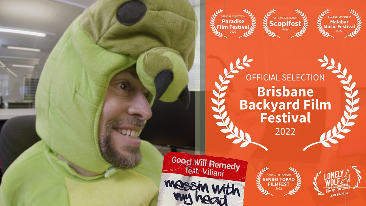 Cohere_AV's tweet photo. We are super excited for this one. 'Messin With My Head' has been officially selected for the Brisbane Backyard Film Festival. International festivals are great but we love being able to support the local industry and go to festivals in our own backyard. #MusicVideo #audiovisual https://t.co/3ZJrDiqwf1