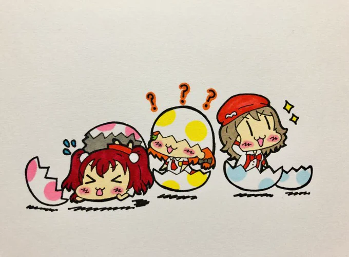 卵からCYaRon!ちゃん達が産まれました 