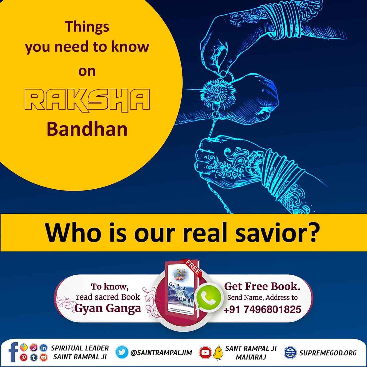 #LifeSavior_GodKabir
जीवन रक्षक परमात्मा
कबीर परमात्मा की सतभक्ति करने से ही हमारी रक्षा हो सकती है।