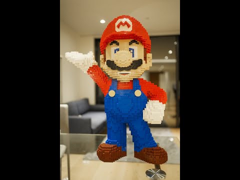 Lego Mario 
4500+ pieces
75cm tall
youtube.com/shorts/Wc0pFTA…