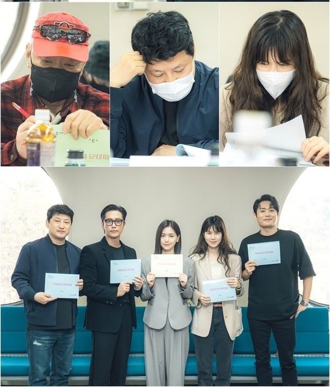 Finally! SBS #OneDollarLawyer casts #NamgoongMin #KimJiEun #ChoiDaeHoon and more at the drama's first script reading 💯