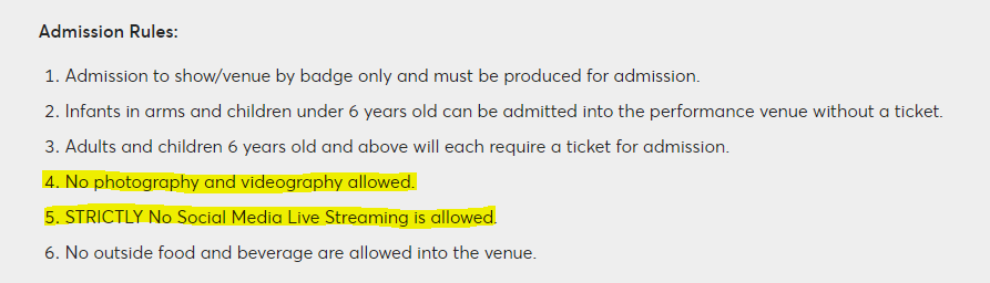 AriesKalbs's tweet photo. So besides the over priced tickets now this. As a paying Dota 2 fan. Sadge. https://t.co/Ffz3aziwmW
