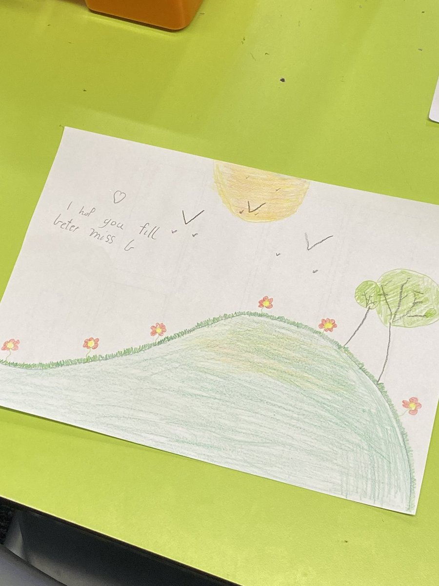 Isolating with Covid is almost worth it when you get cute notes and pictures left on your desk 🥹🤍