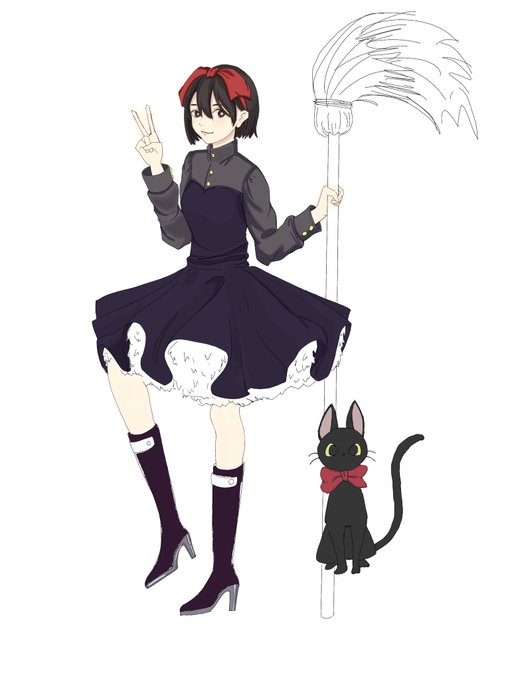 魔女の宅急便 高画質 のtwitterイラスト検索結果