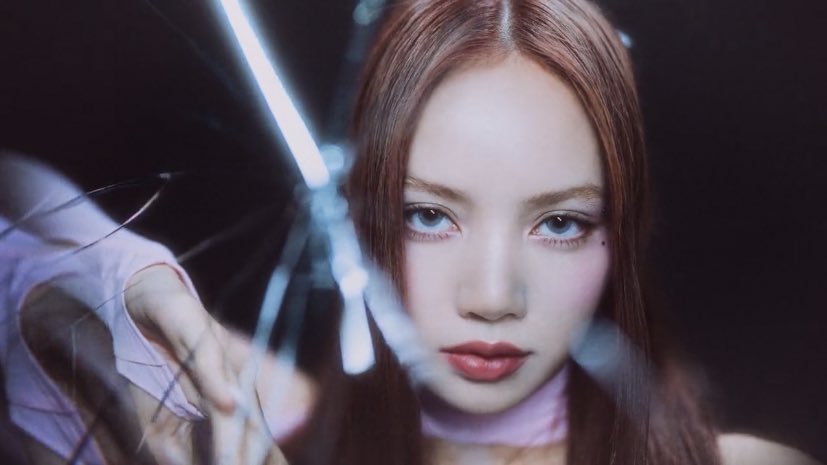 BLACKPINK's Lisa in the concept video teaser for their comeback single 'PINK VENOM.'