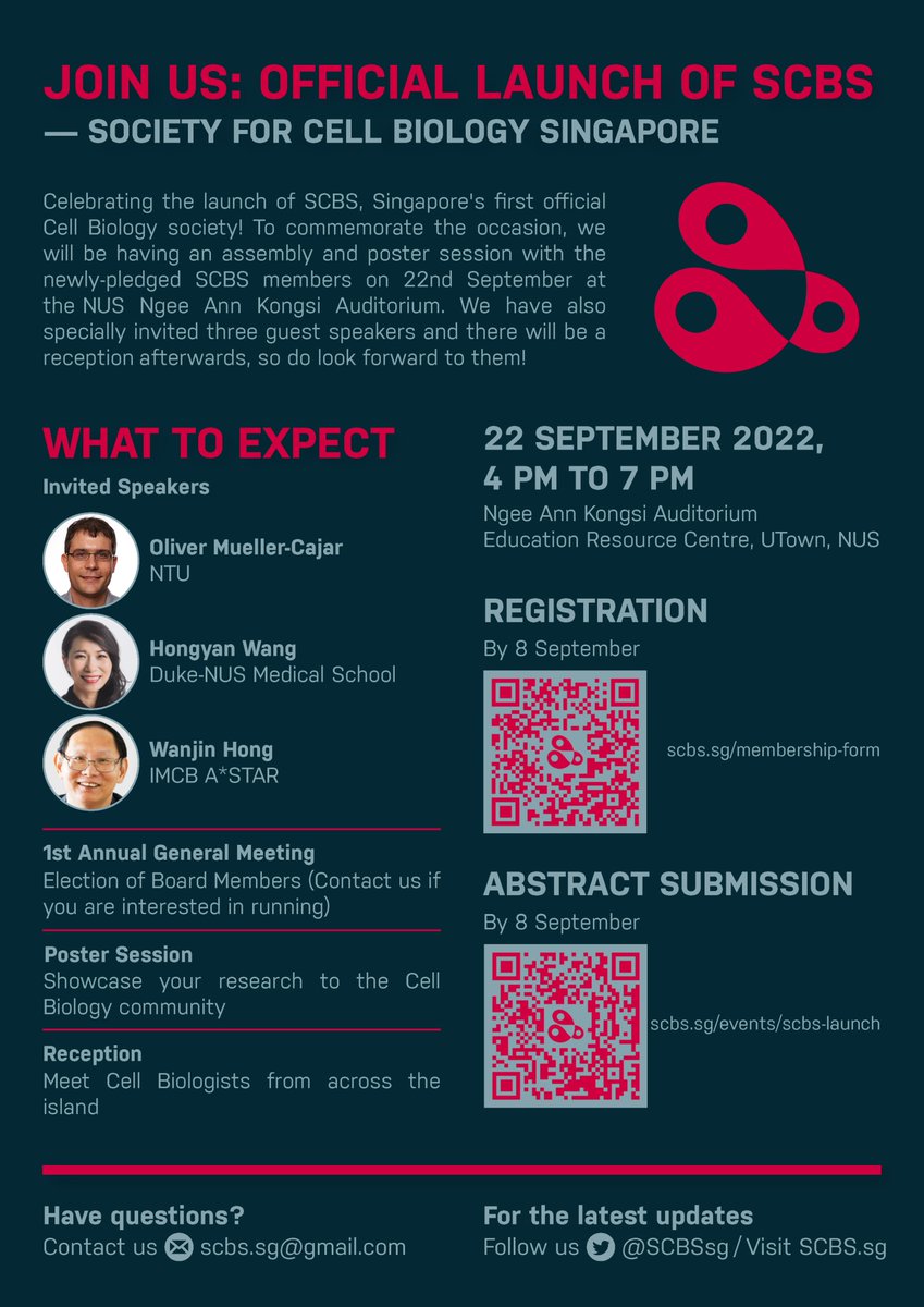 Society for Cell Biology Singapore tweet media