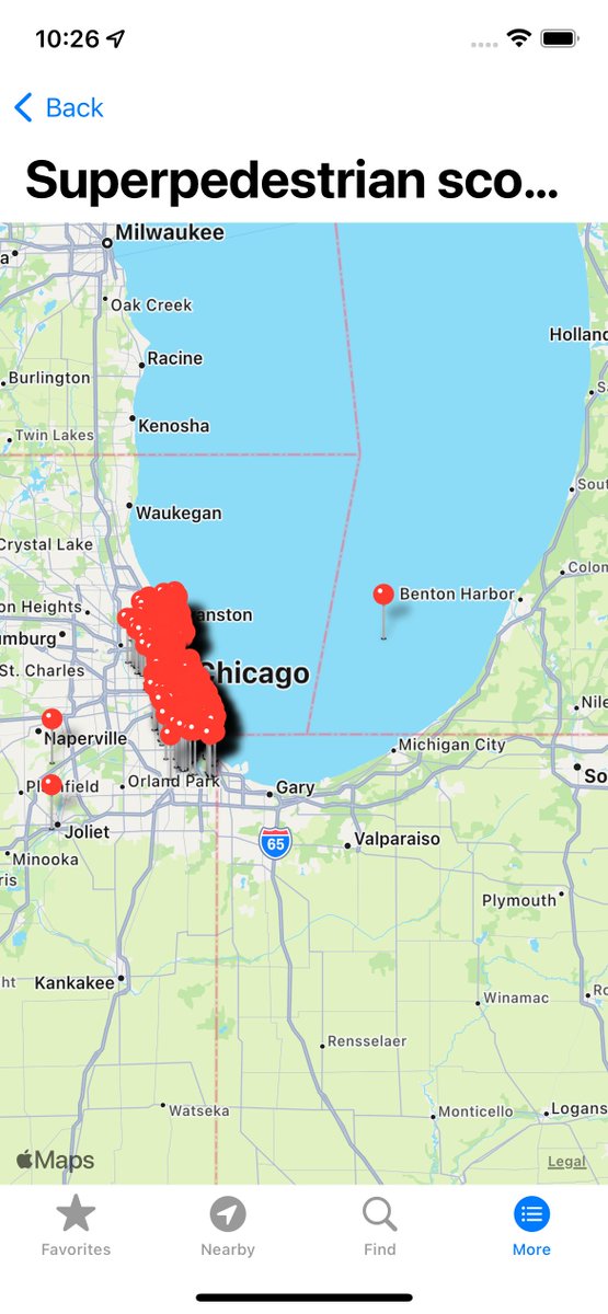 took a break for a minute, but I'm back!

looks like someone took a scooter on a boat ride

CC: <a href="/ChicagoScooters/">Chicago Scooters are hard to find</a>