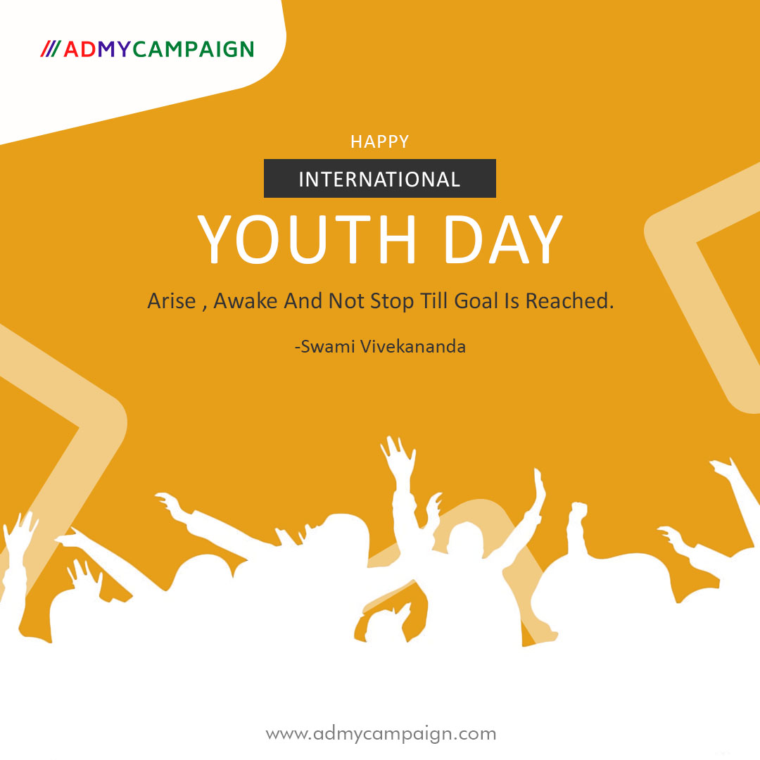 Ad_My_Campaign's tweet photo. To the heroes of tomorrow, to the energies that will define the future. Wishing you a very warm and international youth day 2022. https://t.co/jM4wdEp5af
