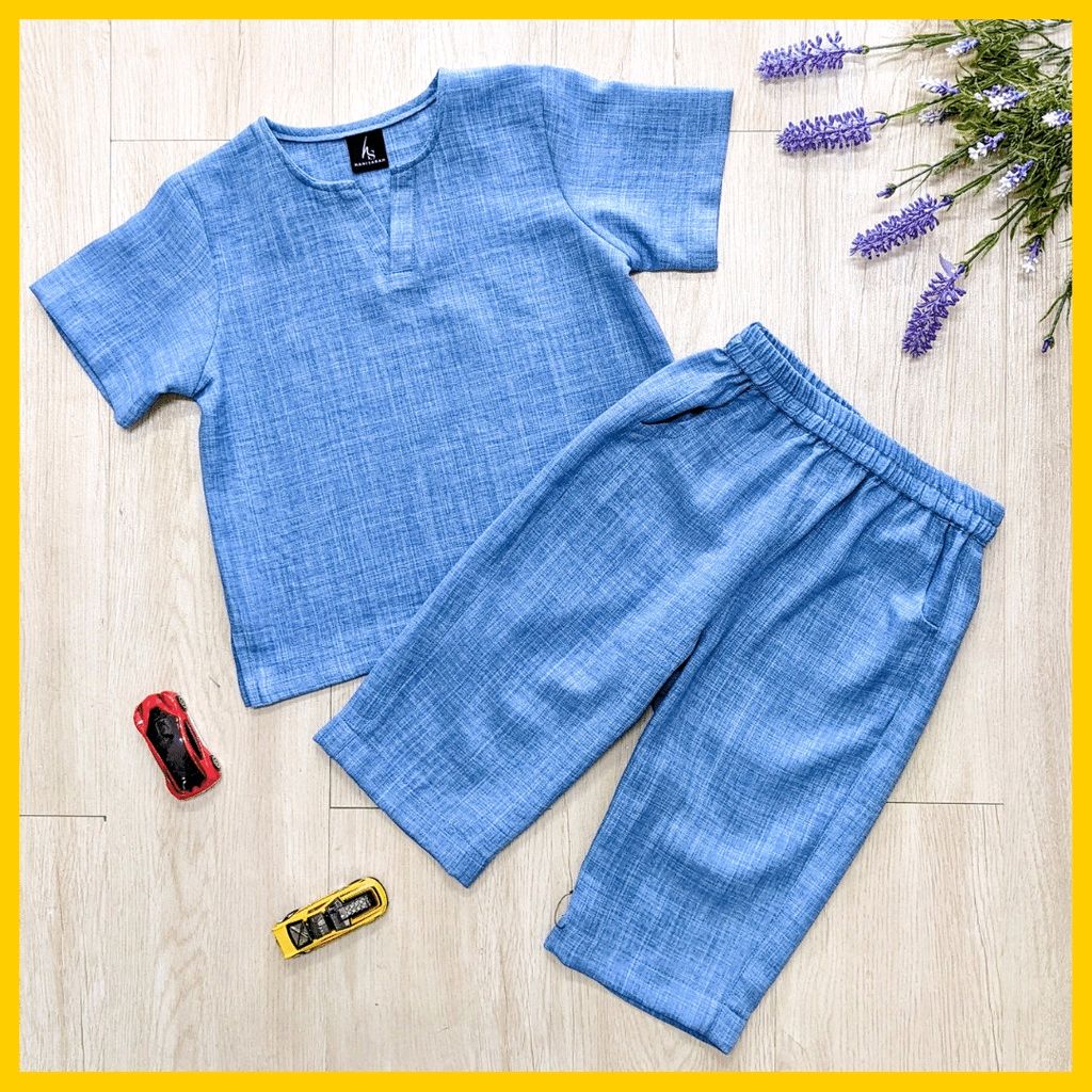 hanisdzul's tweet photo. I'm selling Hanisarah Boy Shirt pants summer B... for RM59.00. Get it on Shopee now! https://t.co/beuHuCe394 #ShopeeMY https://t.co/ix8P6qBEPz