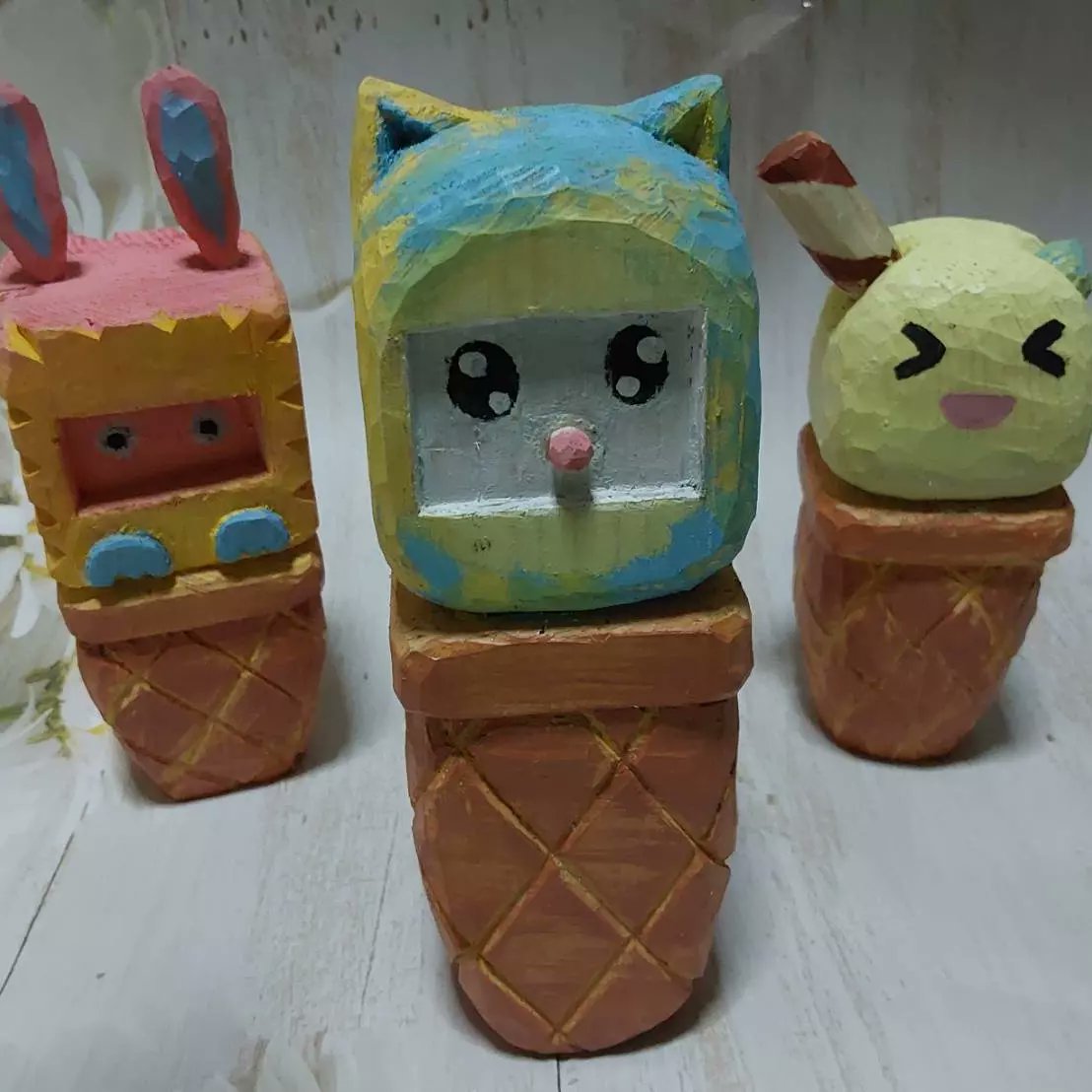 ketmongkelsit's tweet photo. #woodcarving #woodcarver #wood #woodsculpture #woodcrafts #woodentoys #woodart
#wooddesign #whittling #handmade
#handcarved #arttoy
#woodartmeenaa https://t.co/ptviuTKL25