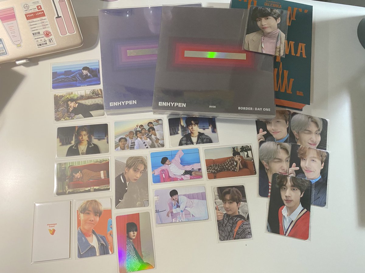 yzhuobuys_'s tweet photo. wts lfb ph rush selling help rt

Enhypen bts assorted pcs and unsealed albums
- 550 set
- payo
- all in mint condi
- dm to claim https://t.co/W5DRaXmZy3