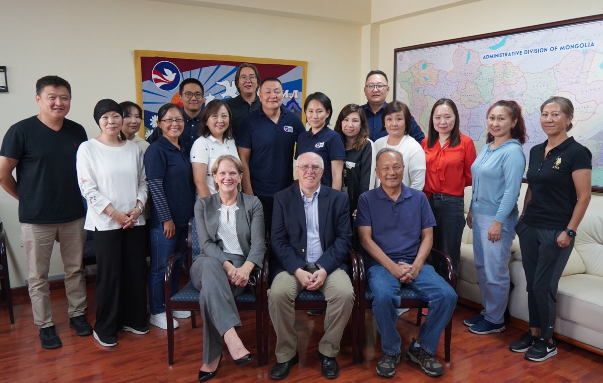 Peace Corps Mongolia tweet media