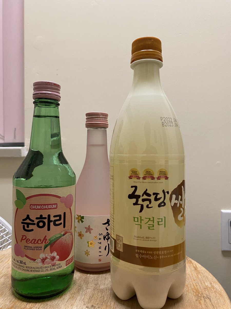 da_vince_code's tweet photo. Cheers! 🍻🥂 #Soju #Sake #makkoli #makgeolli https://t.co/gYXGknQCr7
