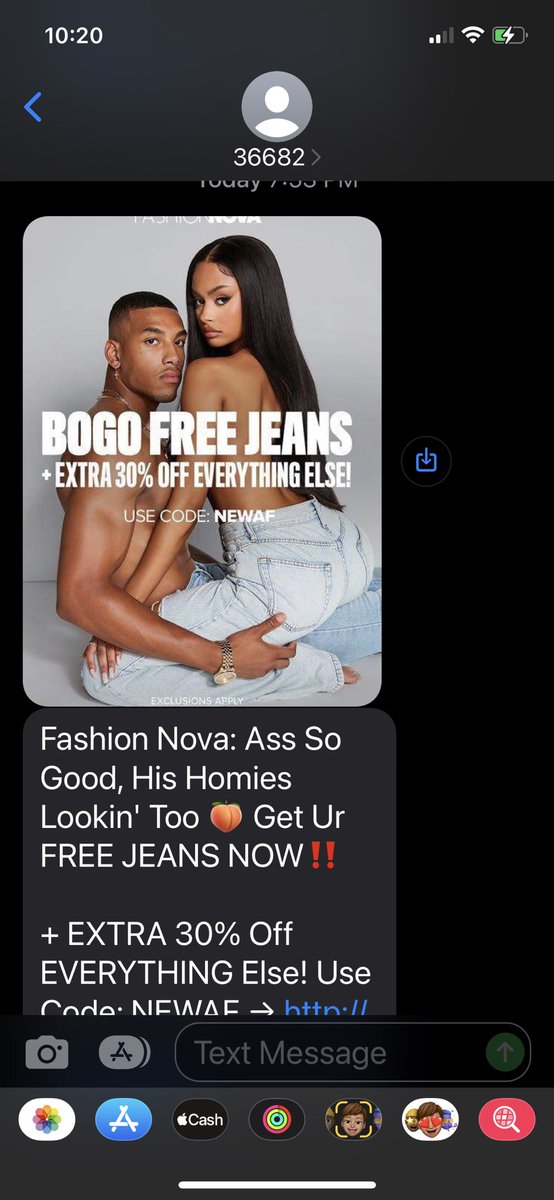 EpicLaLaGirl's tweet photo. How is this an ad for jeans?! #StopTextingme https://t.co/Rvzv2rZ0ku
