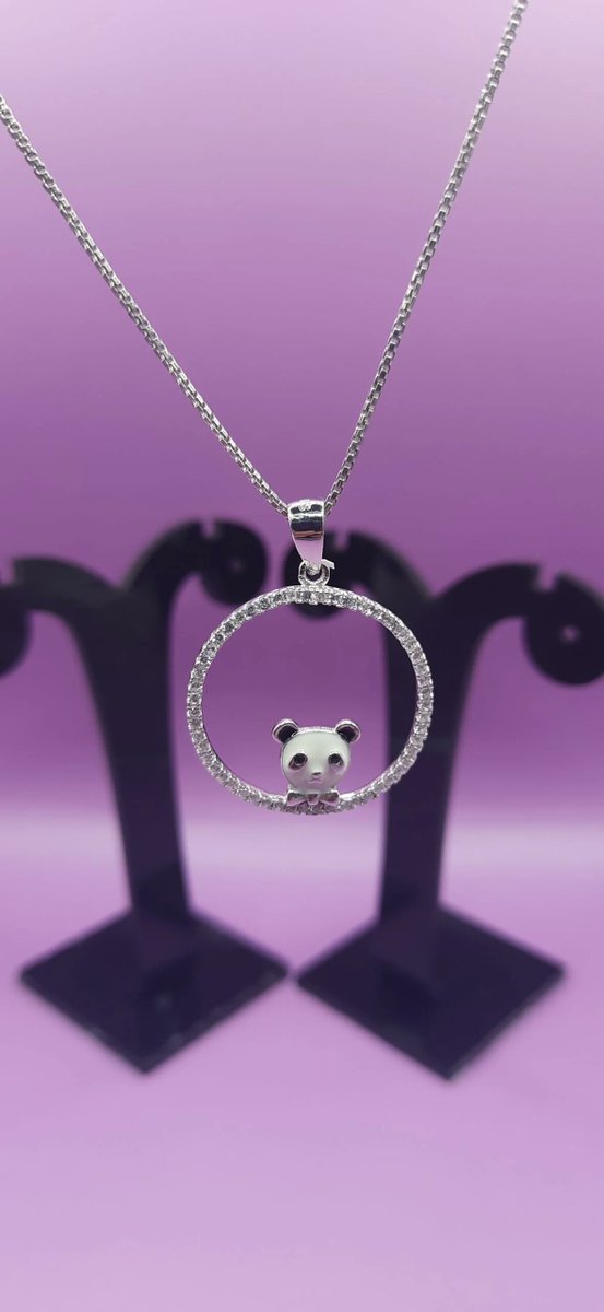 silveroindia's tweet image. SILVERO ZIRCON PANDA PATTERN STERLING SILVER PENDANT
silvero.in/collections/all
Item CodePN1-14
Silver Purity925 Sterling Silver
PlatingRhodium
Ideal forGirls, Women
#silver #zircon #pandapattern #sterlingsilver #stylish #beautifuldesign #rhodium #girls #silvero