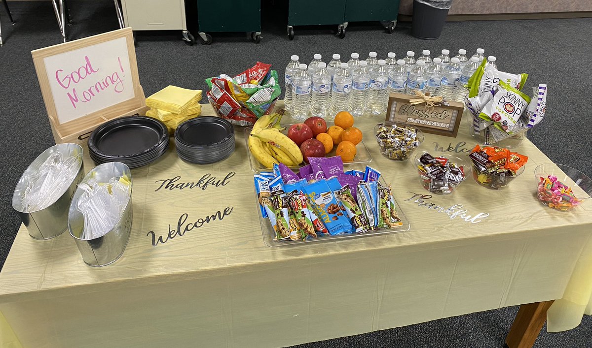 Absolutely loved my first day with all of the Sunset staff!! Fun kickoff to an outstanding year!!!