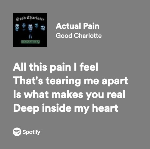 MaddenBrosTeam's tweet photo. Actual Pain ☠🖤 @GoodCharlotte #goodcharlotte #GenerationRX #ActualPain https://t.co/If4NfJoAbr