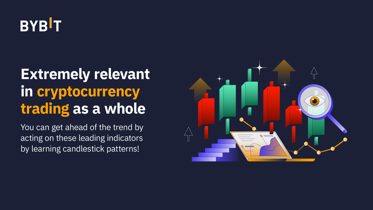 Bybit_Official's tweet photo. 🤔 Ever wondered what candlesticks were about and how to make sense of them? Check out the first part of a guide we've prepared.

💬 Are there any concepts you would like us to breakdown? Let us know in the comments!

👉 Trade with us here: https://t.co/DL9VJdpo2Z

#BybitExplains https://t.co/BoZfgkvO34