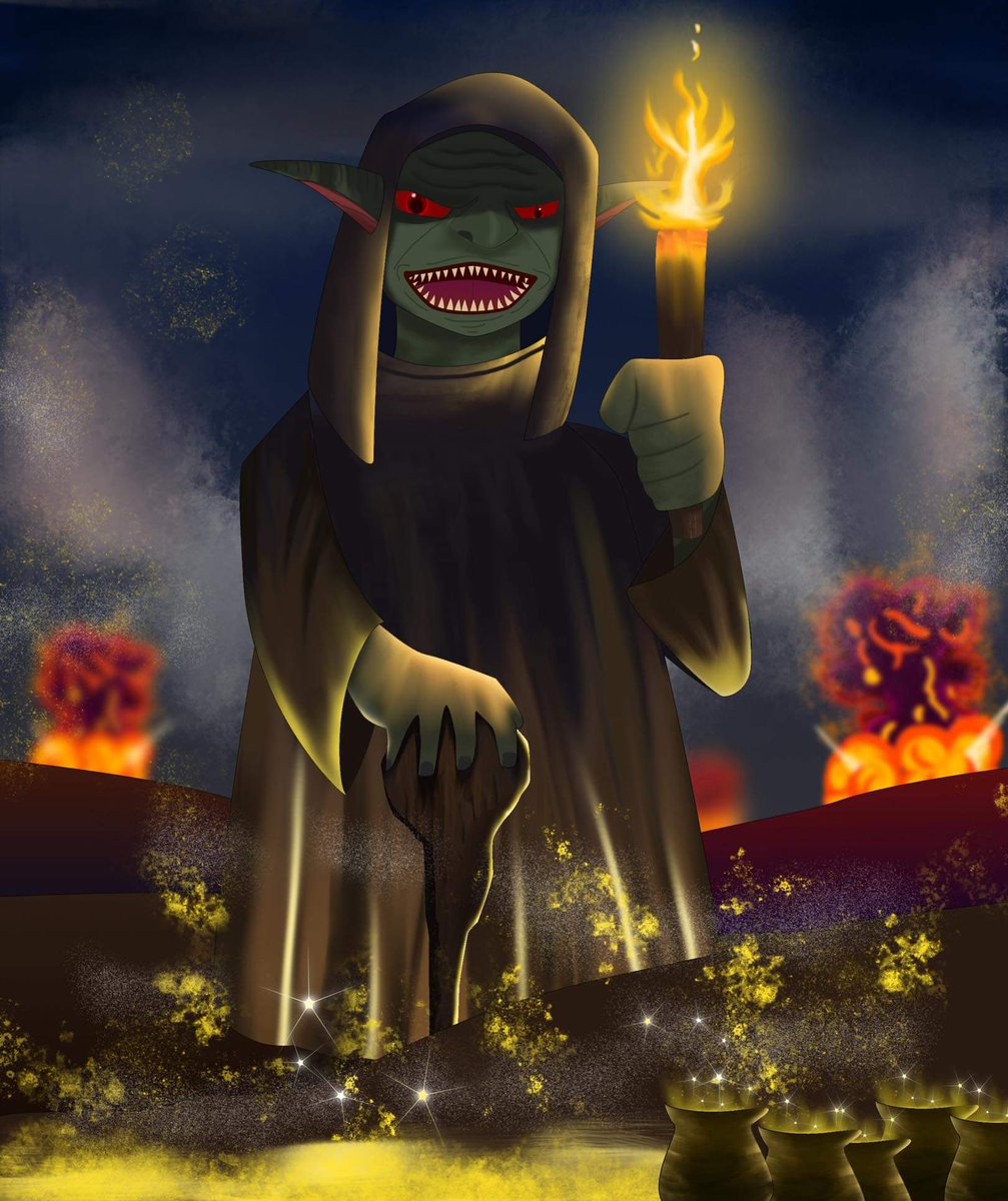 face_b0rn's tweet image. New drop UFoRia collection
    
   Vatti (16) : 0.04 ETH 🥳
   Race : Goblin 👺

The Battle War Univese of 12 race 🔥

opensea.io/assets/ethereu…

#nftcollector  #NFTCommunity  #NFTdrop  #NFTartwork  #UFoRia