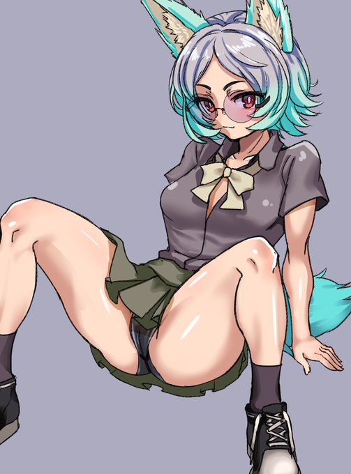 リンドさん制服すけべ絵落描き #リンドの小部屋 