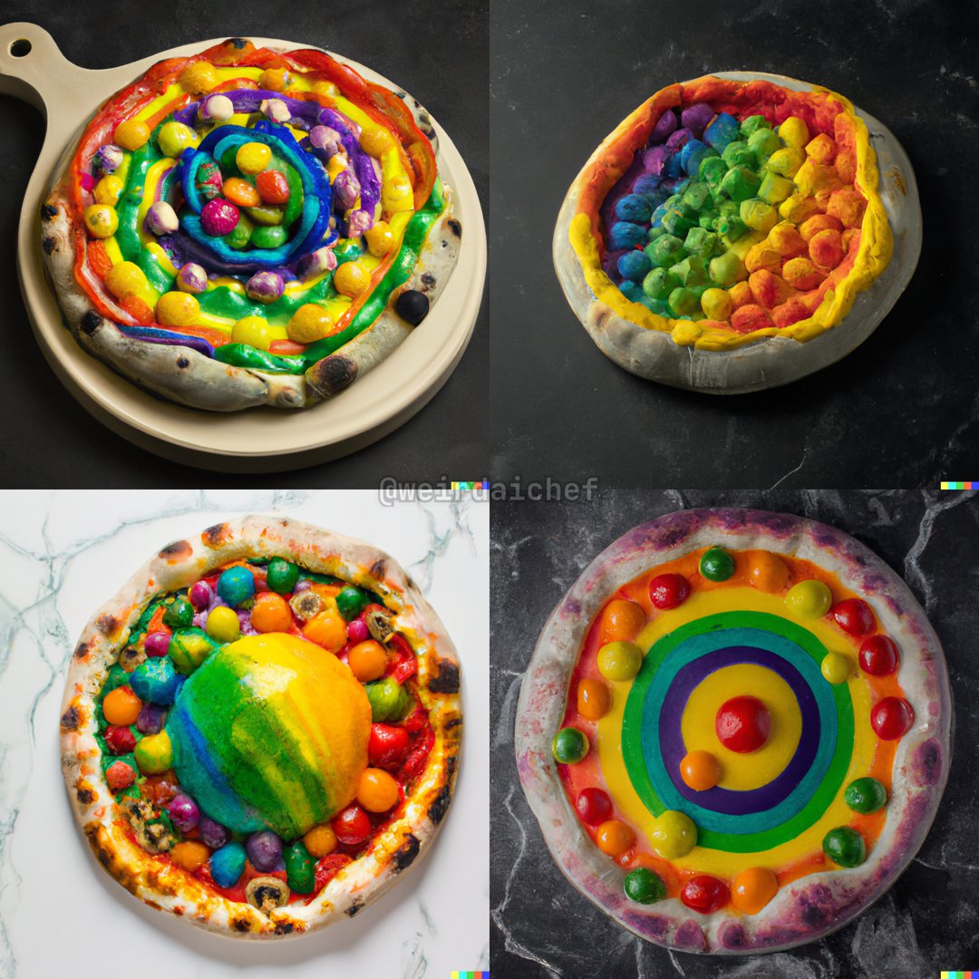 candy pizza