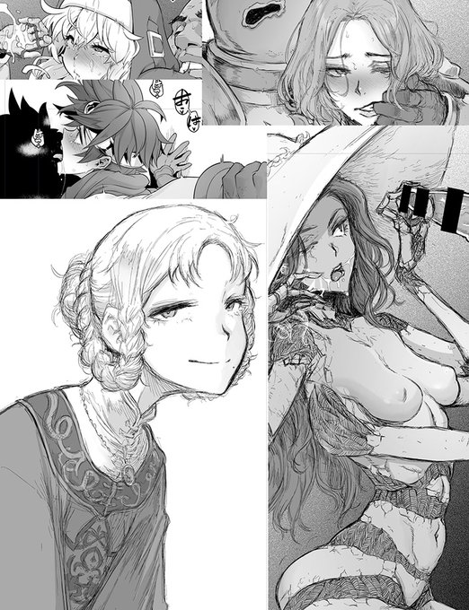 会場限定のおまけ本は久しぶりにラクガキが入ってる感じで満足です。中身はブリ、ドラクエ、エルデンリング 