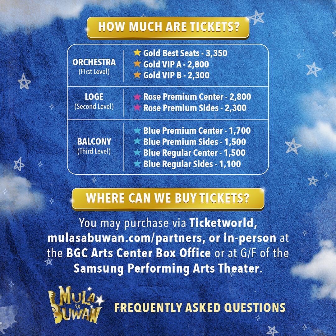 MulaSaBuwan's tweet photo. Malapit na tayong lumipad! 

Kaya sasagutin namin ang lahat ng inyong katanungan tungkol sa #MulaSaBuwan2022 bago tayo makarating sa buwan!🌙✨

Still have questions? Comment or DM them to us! 
 
Kita-kita tayo sa buwan at tanghalan! 🌕 https://t.co/7CxzriC5QC