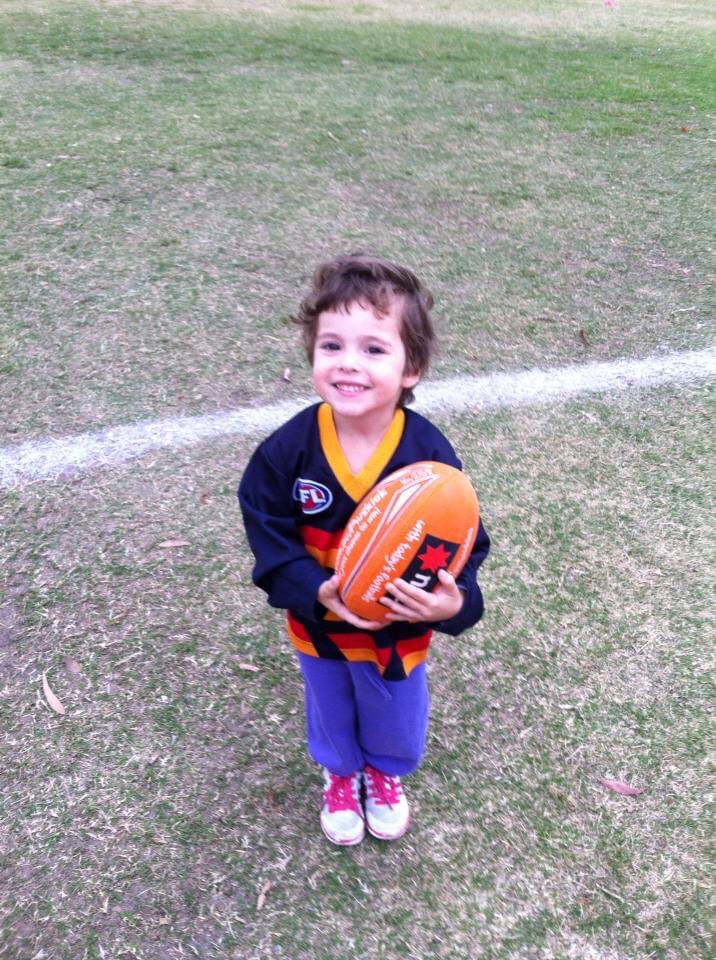 hurlzwithcurlz's tweet photo. From first day of Auskick to u/13s Grand Final this Sunday. Send all your positive vibes between about 12.30 and 1.45pm Sunday!! #GoRedbacks https://t.co/scl86gOJrj
