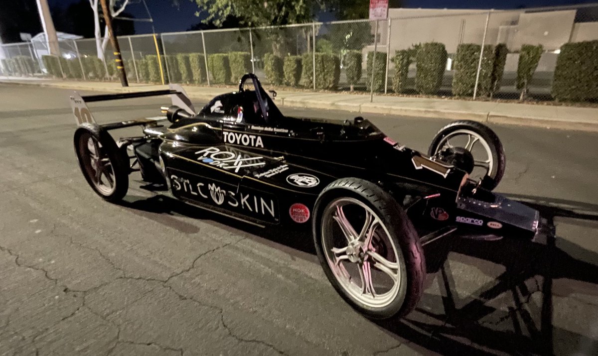 Biondoveloce's tweet photo. Spread the word and Please keep your eyes out… Stolen this morning from Van Nuys, CA. 
2019 Pace 8x20 White Enclosed trailer. License #4RN6994
1991 Swift DB4 Toyota Atlantic. Chassis #00491
Currently has transport wheels mounted. 2 sets of gold magnesium wheels also with car. https://t.co/xP7LWhH2Cy
