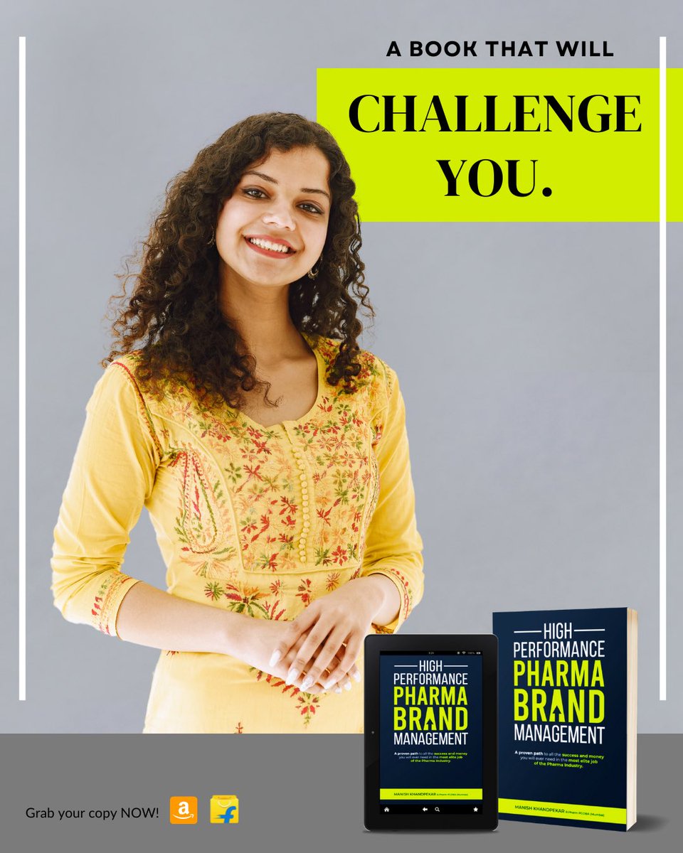 Order Now. 

amazon.in/dp/9390976707?…

#pharmabrandmanagement #pmt #pharma #pharmaproductmanagement #pharmamarketing #brand #money #career #success #marketing #pharmacy #productmanagement #brandmanagement #pharmaindustry #productexecutive #productmanager #groupproductmanager
