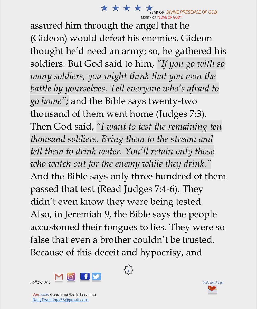 TeachingsDaily's tweet photo. Do you know that your faith will be tested?🤔
Why will God test our faith?🤔
Do you know what is supposed to matter in this life?🤔
We got answers for you 🫵🏼
#yourfaithwillbetested
#loveofgod
#divinepresenceofgod https://t.co/mJq2W8Gur3