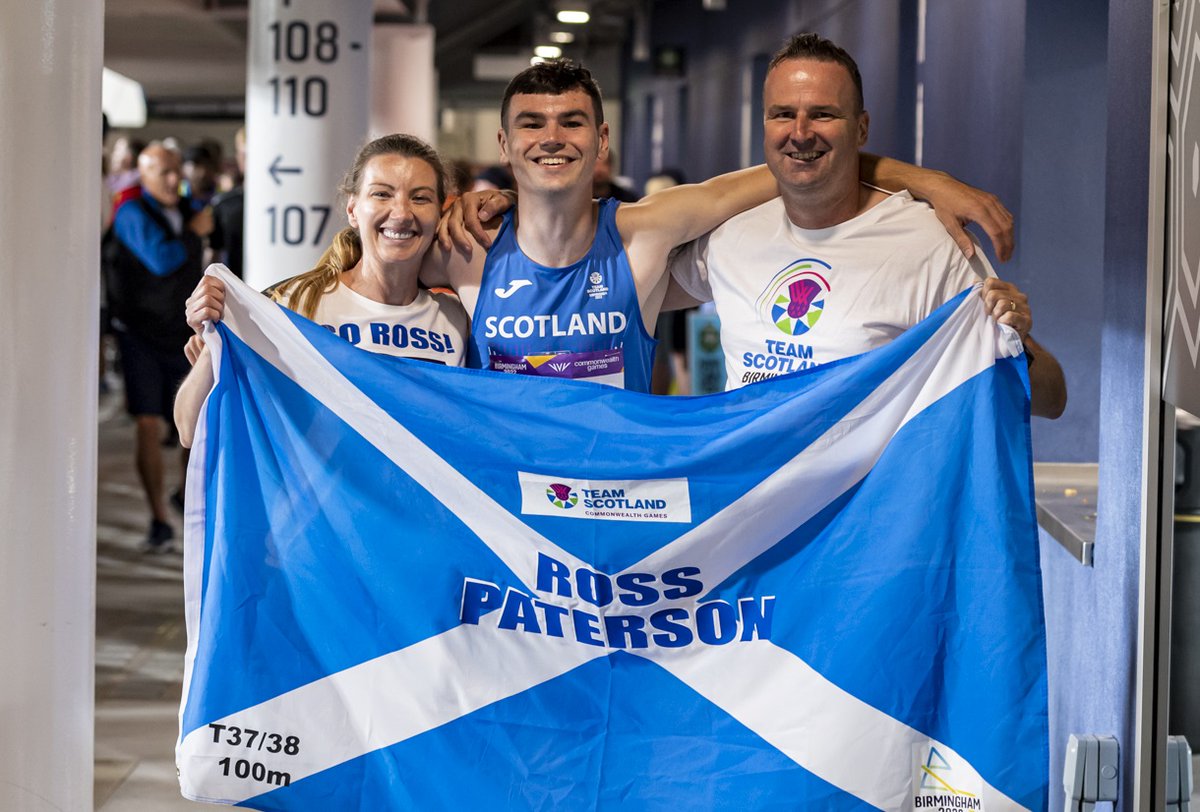 PDE_Sport's tweet photo. “This is the first experience I’ve had when able-bodied and disabled athletes have integrated so well."

Paisley sprinter Ross Paterson opens up on 'unreal' Commonwealth Games experience

[ @PandaRoss_1998 - @scotathletics - @Team_Scotland ]

https://t.co/RbbAjxFefY https://t.co/UbnF47SXoU
