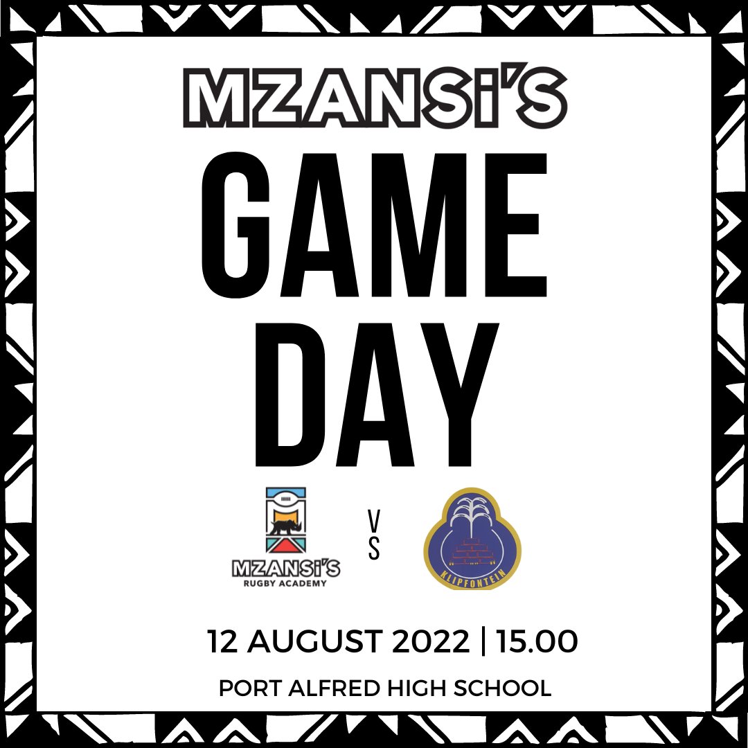 MzansisRugby's tweet photo. Mzansi's Rugby Academy U13 vs Klipfontein Combined Primary School 🏉

Kick-off at 15:00 at Port Alfred School – come and support if you can! 

#SupportMzansisRugby #YouthDevelopment #SouthAfrica #FutureSpringboks https://t.co/W8Iy5MbuRb