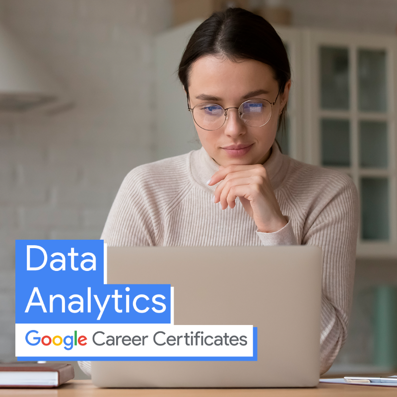 googleafrica's tweet photo. Complete a Google Data Analytics Certificate and gain job-ready tech skills in fast growing fields. No degree required.