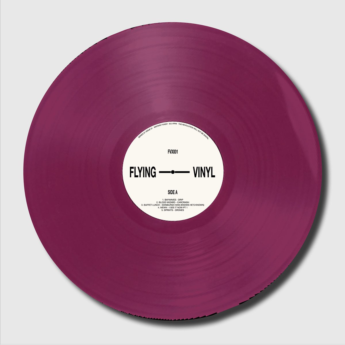 FVX001 starts shipping next week! flyingvinylrecords.co.uk