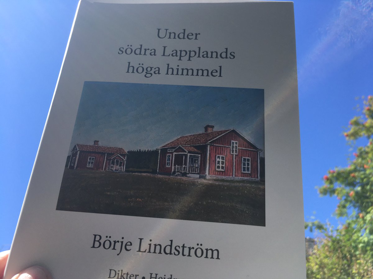 123Borje's tweet photo. Här kommer Under södra Lapplands höga himmel! Boken finns nu att köpa hos alla internetbokhandlare och kan beställas i den vanliga, fysiska bokhandeln om den inte redan finns ute på hyllorna. Du som förbeställt den kommer att få den inom några dagar! https://t.co/z88K5yAaPI