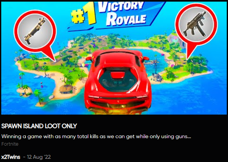 thechallengegg's tweet photo. All the way to spawn island and back! Check it out: https://t.co/wjpiibgLLO
P.S. You don't have to beat a challenge to rank in our record book.
#Fortnite #gaming #gamer #games #gamingcommunity #gamerlife #YouTubers #twitch #follow #streamer @x2twins https://t.co/Z2kn9rx8Lo