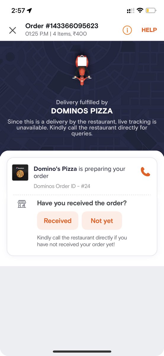 VishwanadHR's tweet photo. @SwiggyCares @dominos_india I have ordered about 1.5 hrs ago, no response from anyone, be it dominos number, seiggy tech executive etc. very bad https://t.co/4HfIy5wSYU