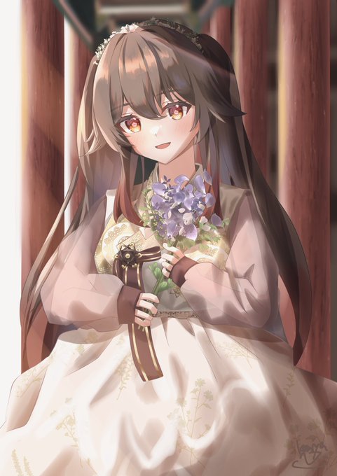 「wedding dress」 illustration images(Latest)｜21pages