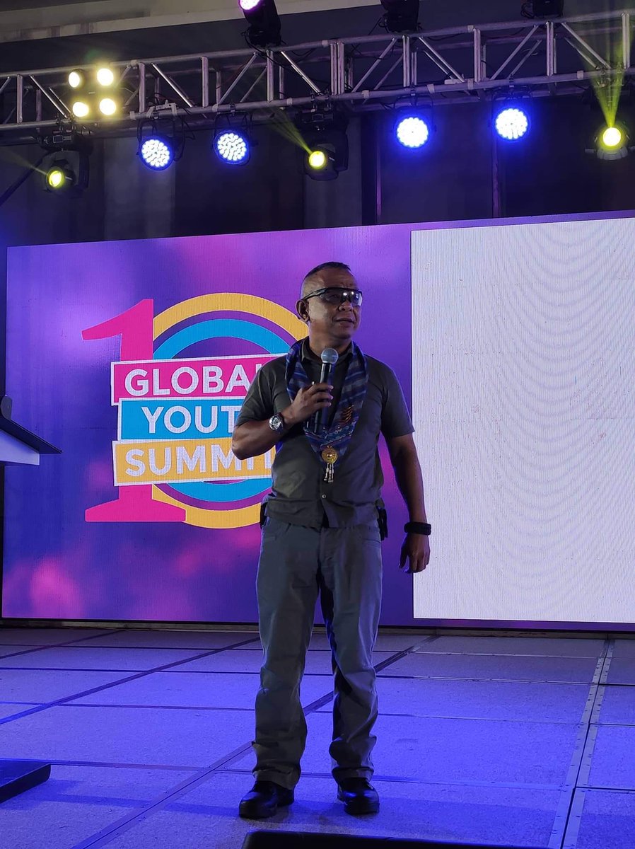 📣 UP NOW! Let us hark in the knowledge of Dr. Ted Esguerra, International Rescue Expert, as he talks through the relevant topic of Sustainable Cities and Communities.  

#GYS10 #GYS2022