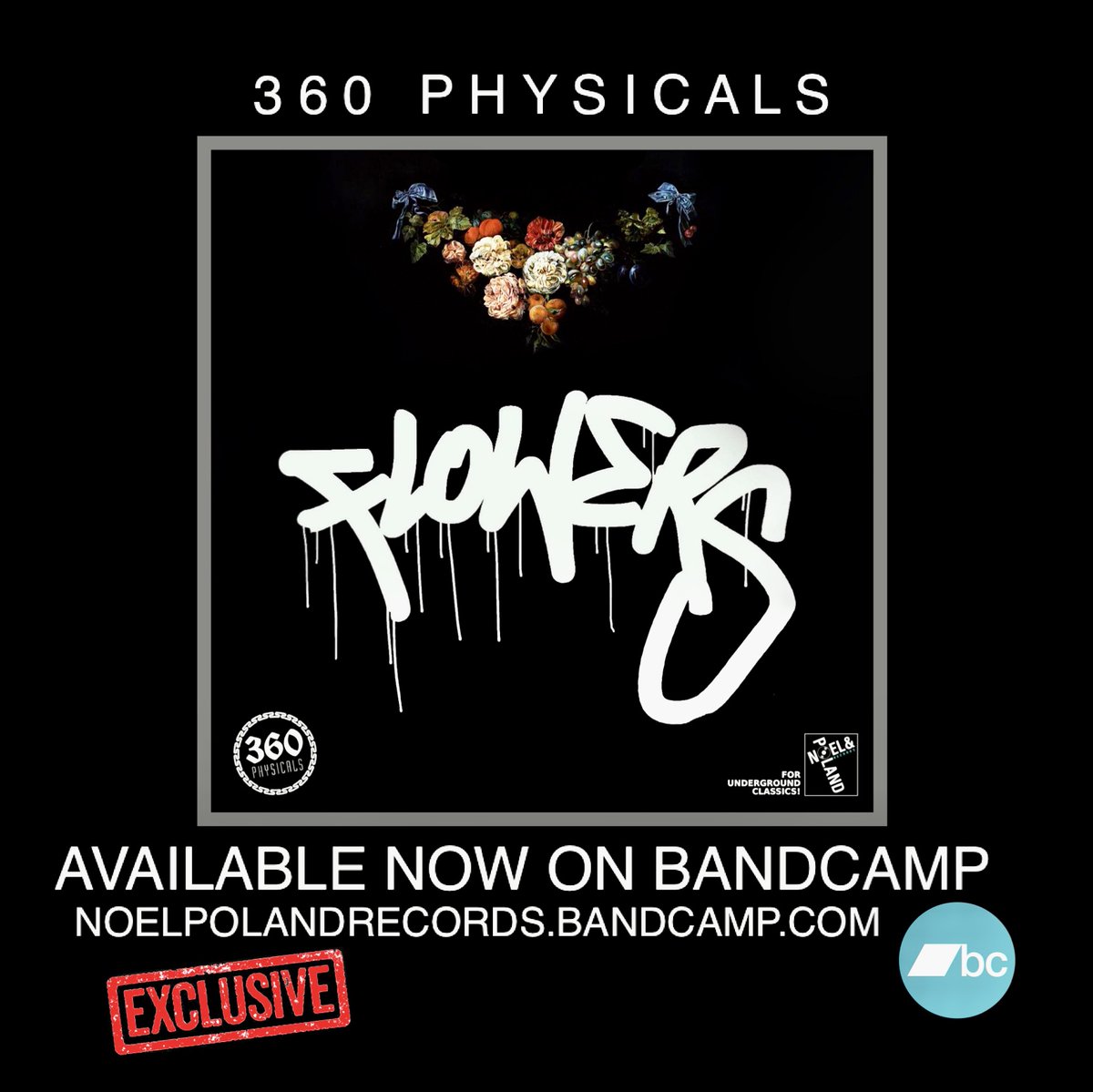 Jonny Virgo (@jonnyvirgomusic) on Twitter photo Proud to present my crew's latest single "FLOWERS" from the debut album "STYLE CROWN" by <a href="/360Physicals/">360 Physicals</a>
Out exclusively on <a href="/NoelPolandRecs/">Noel & Poland Records</a> bandcamp, and other streaming sites next week. Giving flowers to those that have done this right.
noelpolandrecords.bandcamp.com
#hiphop #ukrap Proud to present my crew's latest single "FLOWERS" from the debut album "STYLE CROWN" by <a href="/360Physicals/">360 Physicals</a>
Out exclusively on <a href="/NoelPolandRecs/">Noel & Poland Records</a> bandcamp, and other streaming sites next week. Giving flowers to those that have done this right.
noelpolandrecords.bandcamp.com
#hiphop #ukrap