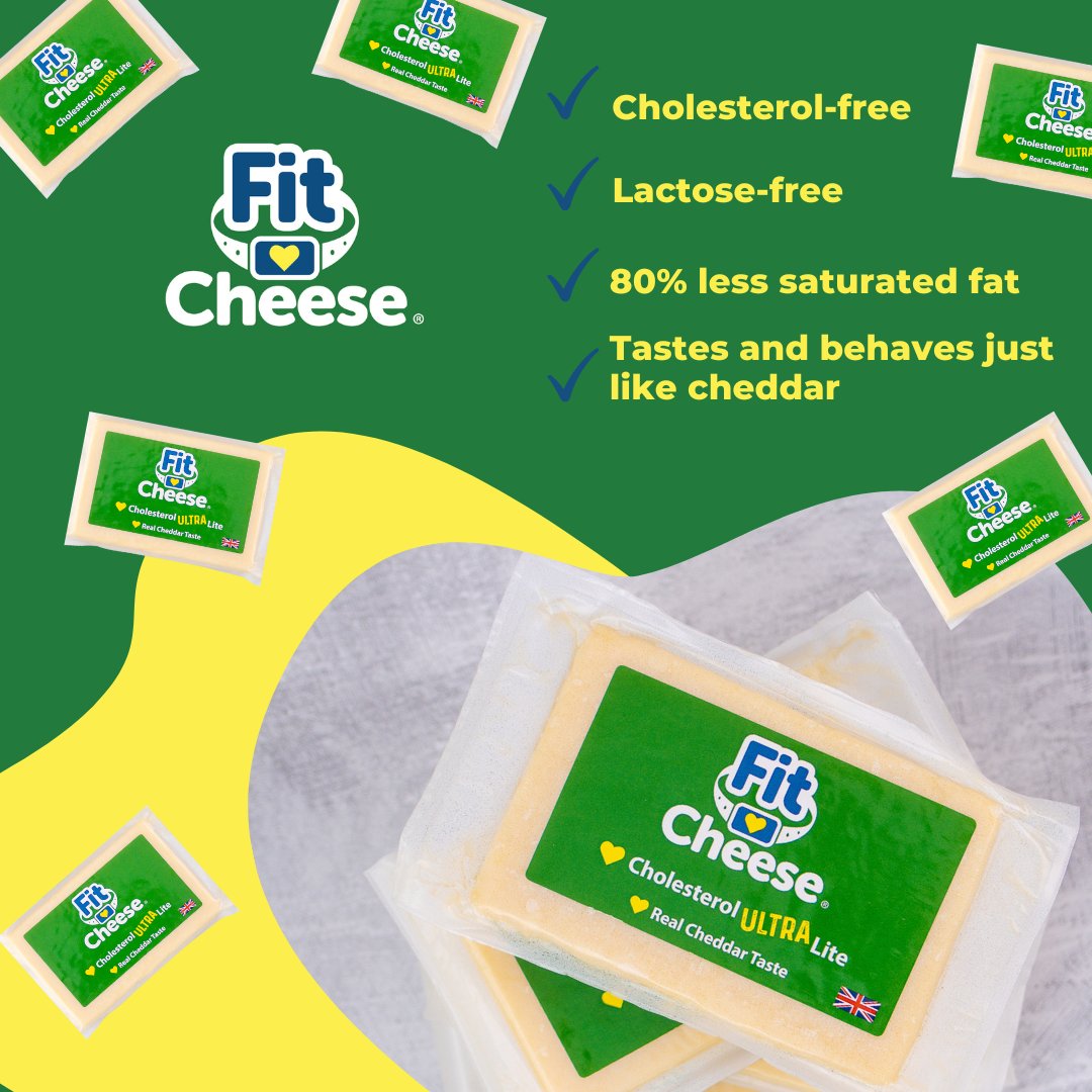 Fit_Cheese's tweet photo. Do you take #statins or just like to keep a close eye on your cholesterol? Try #FitCheese 🧀​

Fit Cheese replaces the bad fats that you'll find in traditional cheddar with good fats that are good for the body.

Tap the link below to get yours 👇🏼​

https://t.co/i2j8KOOaol https://t.co/TnBrjokZqQ